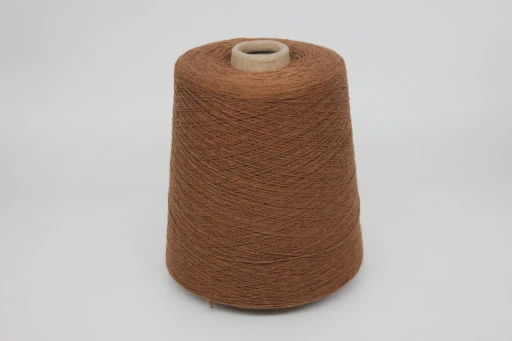 Бобинная пряжа VELOX NEW MILL (40% меринос, 10% кашемир, 25% вискоза, 25% па), 1450 м/100гр, 126619 каштан