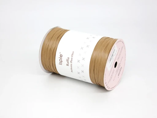 Рафия ISPIE испи (100% растительное волокно), 250м, 187С Wood древесный