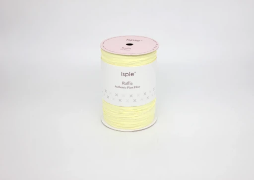 Рафия ISPIE испи (100% растительное волокно), 250м, 105B Lemon