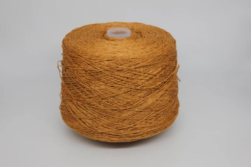 Бобинная пряжа FRESCOLINO by Rigo (100% лён), 300-320м/100гр, 5554 карамельный