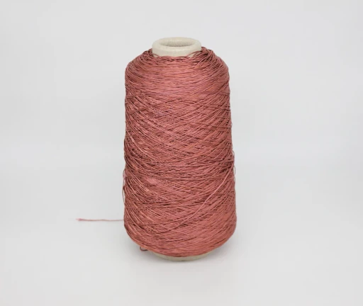 Бобинная пряжа  GRUPPO FILPUCCI art RAFIA (70% вискоза, 30% па), 370м/100 гр, 21-619 COTTO ROSSO