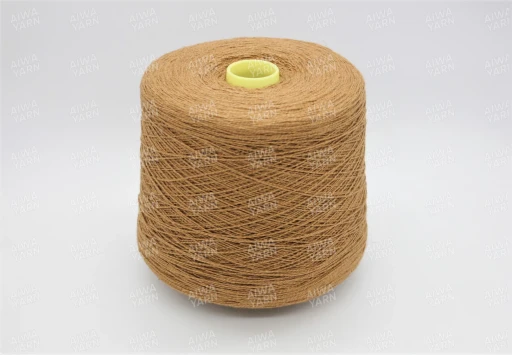 Бобинная пряжа Colipa  (50% хлопок, 25% лён, 25% па), 470м/100 гр, Caramel