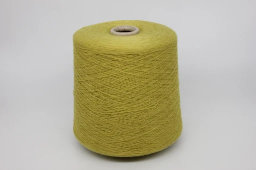 Бобинная пряжа VELOX NEW MILL (40% меринос, 10% кашемир, 25% вискоза, 25% па), 1450 м/100гр, 130446 золотая горчица