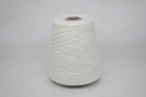 FASHION MILL ART: BURLA (48% хлопок, 3% люрекс, 32% пакрил, 17% памид), 500м/100гр, белое серебро