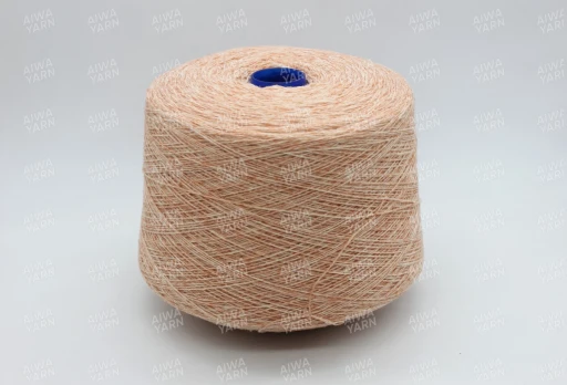 Бобинная пряжа Zegna Baruffa Super SOFT (100% шерсть), 650 м/100 гр, 203574 персиковый цвет