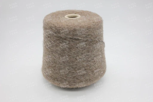 Бобинная пряжа PECCI FILATI BRIOCHE (30% альпака, 30% меринос, 40% па), 400м/100гр, коричневый