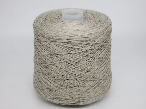 Бобинная пряжа FRESCOLINO by Rigo (100% лён), 300-320м/100гр, 8766 светлый миндаль