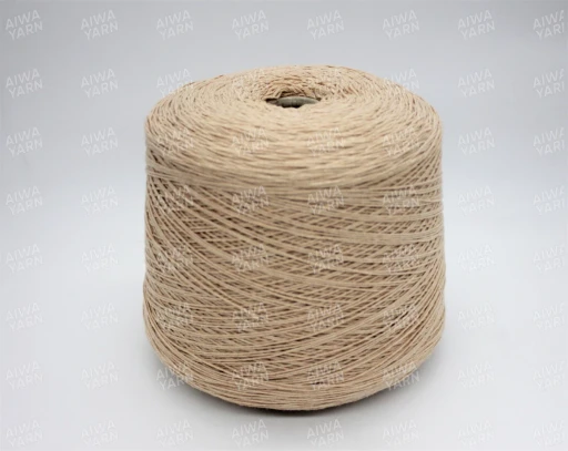 Бобинная пряжа  Lana/Cotton  (50% меринос, 50% хлопок), 300м/100 гр, 14-1118 бежевый