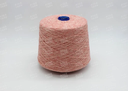 Бобинная пряжа Zegna Baruffa Super SOFT (100% шерсть), 650 м/100 гр, 200220 розовый мрамор