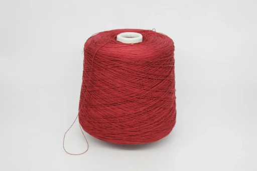 Бобинная пряжа WHIRL RIGO (100%  хлопок), 650 м/100 гр , 5432 красное вино