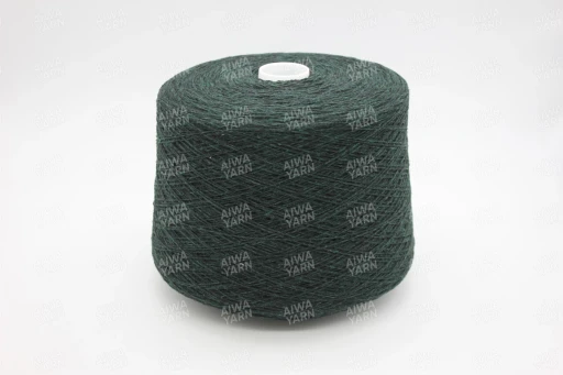 Бобинная пряжа Zegna Baruffa Super SOFT (100% шерсть), 650 м/100 гр, 203595 петроль