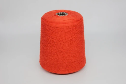 Бобинная пряжа 100% хлопок FILMAR art: LOTO Италия, 30/3, 1000м/100гр, 0015 CAROTA