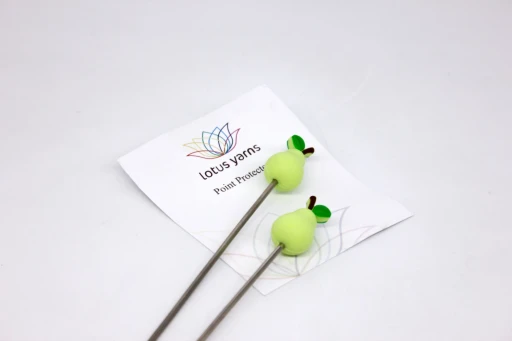 LOTUS YARNS Наконечники / заглушки / стопперы в форме груши (2 шт.), груша