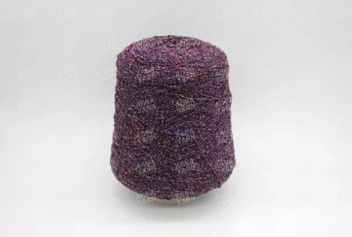 Бобинная пряжа BUFFO SUEDWOLLE GROUP (95% меринос, 5% ПА), 200м/100 гр, PURPLE