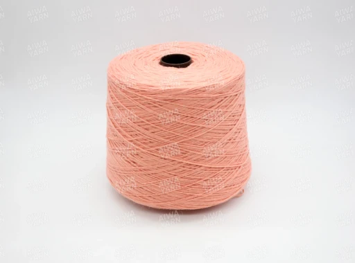 Бобинная пряжа Zegna baruffa Lane borgosesia 3174 (60% меринос, 20% ангора, 20% па), 300м/100 гр, 15-1334 лосось