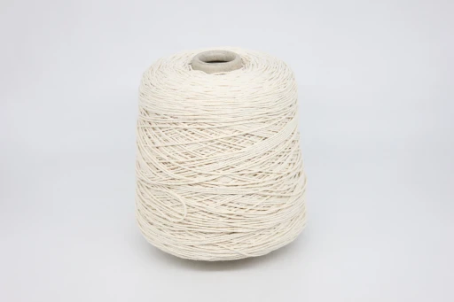 Бобинная пряжа filati BE.MI.VA. TRICOT (100% хлопок), 130 м/100 гр, натуральный