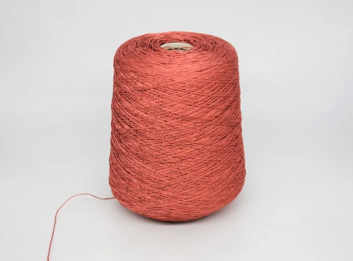 Бобинная пряжа  GRUPPO FILPUCCI art RAFIA (70% вискоза, 30% па), 370м/100 гр, 23-614 RAME