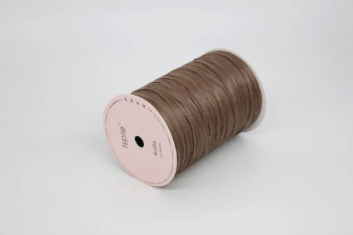 Рафия ISPIE испи (100% растительное волокно), 250м, 156 Chocolate шоколад