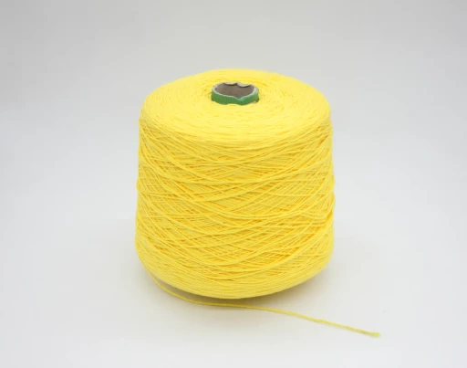 Бобинная пряжа USA COTTON SUPERSOFT  (100% хлопок PETTINATO), 325м/100 гр, желток